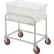 Winholt Aluminum Bulk Mover 3 Bushel BLC-1 with White Tub, 30"L x 19"W x 32"H