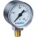 Global Industrial™ 2-1/2" Pressure Gauge, 30 INHG/30 PSI, 1/4" NPT LM, Plastic