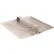 Allpoints 1021107 Strainer, Drain, 7-3/4"Sq, Stainless Steel