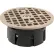 Allpoints 1021171 Drain Lock, Floor, 3.5", Rd, Smith