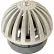 Allpoints 1021206 Lock, Drain, Dome, 4"
