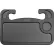 DAC Steering Wheel Desk, 16-1/2"W x 11"D x 7/8"H, Black