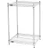 Nexel® 2 Shelf, Stainless Steel Wire Shelving Unit, Starter, 24"W x 18"D x 34"H