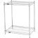 Nexel® 2 Shelf, Stainless Steel Wire Shelving Unit, Starter, 30"W x 14"D x 34"H