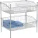 Nexel® 2 Shelf, Chrome Basket Wire Shelving Unit, Starter, 36"W x 18"D x 34"H