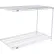 Nexel® 2 Shelf, Chrome Wire Shelving Unit, Add On, 24"W x 18"D x 34"H