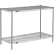 Nexel® 2 Shelf, Nexelate® Silver Epoxy Wire Shelving Unit, Starter, 24"W x 24"D x 34"H