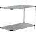Nexel® 2 Shelf, Stainless Steel Solid Shelving Unit, Add On, 36"W x 18"D x 34"H
