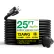 GoGreen Power SJTW Heavy Duty Extension Cord, 1 Outlet, 12/3 Gauge, 25'L, Black