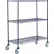 Nexel® 3 Shelf Truck, Nexelon®, 24"W x 18"D x 69"H, Polyurethane Swivel Casters, 2 Brake