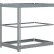 Global Industrial 3 Shelf, Commercial Duty Boltless Shelving, Add On, 36"W x 12"D x 36"H, No Deck