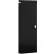 ASI Global Partitions Steel Partition Door - 36"W Black Left Out/Right In, Without Hardware