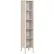 Global Industrial™ 5-Tier 5 Door Clear View Locker, 12W x 18D x 66H, Tan, Asm.