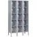Global Industrial™ 5-Tier 15 Door Clear View Locker, 36Wx18Dx66H, Gray, Asm.