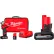 Milwaukee® M12 Compact Impact Wrench Kit Bundled With M12-Redlithium-High Output-XC5.0 Battery