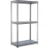 Global Industrial™ 3 Shelf, Standard Duty Boltless Shelving, Starter, 36"W x 12"D x 84"H, Duradeck