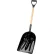 Union Tools® 1681500 14" Poly Blade Scoop W/ Wood D-Grip Handle