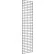 2'W X 8'H - Slatgrid Panel - Semi-Gloss Black - Pkg Qty 3