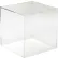 12"W X 12"D X 12" H Large Display Cube - Clear - Pkg Qty 2