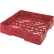 Cambro BR258163 - Camrack Base Rack Full Size 4" Inside Stack Height Red NSF - Pkg Qty 6