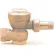 Thermostatic Swivel Trap 17C .5In.