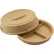 Cambro HK93CW133 - Heat Keeper Base & Cover, 3-Compartment, Narrow Rim, 9-1/2", Beige - Pkg Qty 6
