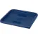 Cambro® Cover For 12, 18 & 22 Qt. Containers, 12-1/4"L x 11-1/4"W, Blue - Pkg Qty 6