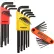 Bondhus 14130 Hex Key Triple Pack SAE, Metric W/ FREE Fold-Up Set