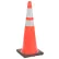 Cortina, 36" Traffic Cone, Reflective, Orange W/ Black Base, 10 lbs - Pkg Qty 4