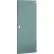 ASI Global Partitions Steel Partition Door - 36"W Sage Left In/Right Out, Without Hardware