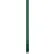 ASI Global Partitions Polymer Pilaster w/ Shoe - 8"W x 82"H Hunter Green