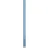 ASI Global Partitions Polymer Pilaster w/ Shoe - 24"W x 82"H Azure