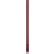 ASI Global Partitions Polymer Pilaster w/ Shoe - 8"W x 82"H Burgundy