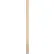 ASI Global Partitions Plastic Laminate Pilaster w/ Shoe - 18"W x 82"H Sand