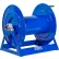 Hand Crank Hose Reel: 1-1/2"I.D., 50' Hose Capacity, Less Hose, 3000 PSI