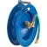 Spring Rewind Welding Reel Dual Hose: 1/4" I.D., 50' Hose, 200 PSI, Right Mount, Less Hose