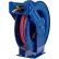 Supreme Duty Spring Rewind Hose Reel For Air/Water: 1/2" I.D., 100' Hose, 300 PSI