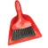 Libman Commercial Dust Pan With Whisk Broom - Red - 906 - Pkg Qty 6