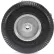 Marathon 33102 8x2 Flat Free Sawtooth Tread - 2.375" Centered Hub - 1/2" Bearings