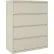 Hirsh Industries® HL1000 Series® 42"W 4 Drawer Lateral File Cabinet, Putty