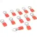 Master Lock® Steel Lockout Hasp, Steel, 1" Jaw Clearance, 420