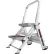 Little Giant® Safety Aluminum Step Ladder - 2 Step - 10210BA