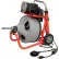 RIDGID® K-400 Drum Machine W/Bulb Auger & Gloves, 115V, 6.7AMPS, 1/3HP, 75L x 3/8"W Cable