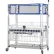 NK Medical Child ICU Klimer Crib E2082CL, 30"W x 60"L x 78"H, Flat Deck, Epoxy