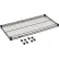 Nexel® S1842B Black Epoxy Wire Shelf 42"W x 18"D