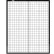 Global Industrial™ Machine Wire Guard Panel, 4'W, Black