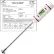 H-B DURAC Calibrated Electronic SS Stem Thermometer, -50/200C (-58/392F), 120mm (4.7") Probe