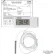 H-B DURAC Calibrated Electronic Thermometer with Waterproof Sensor, -50/200C (-58/392F)