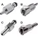 Colder Products Metal Quick Disconnect Female Coupling for 1/4" Tubing