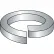 Split Lock Washer - #4 - Steel - Zinc, Pack of 2500